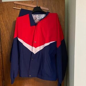 GORE-TEX Red and Navy Jacket and Snow pants